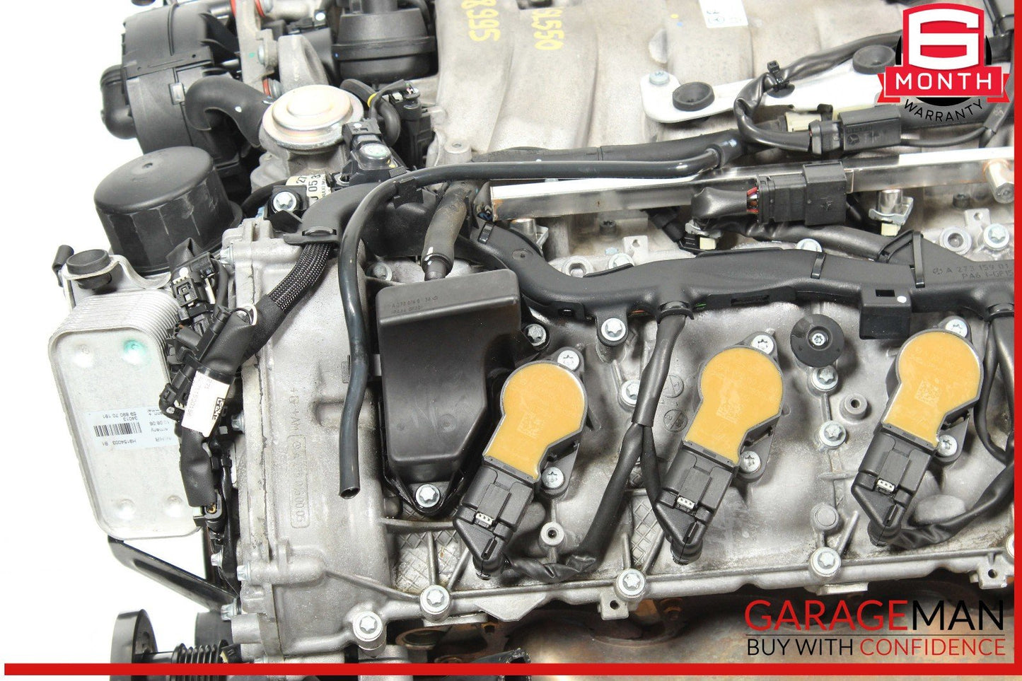 07-12 Mercedes R230 SL550 5.5L V8 Complete Engine Motor Block Assy RWD OEM