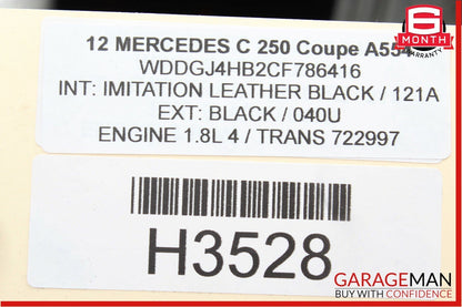 08-14 Mercedes W204 C250 GLK350 E350 Center Console Shift Shifter Bezel Trim OEM