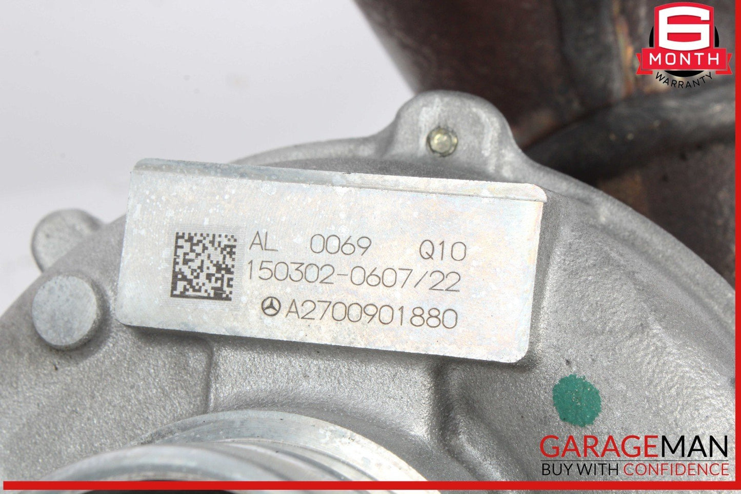 14-19 Mercedes W117 CLA250 2.0L Engine Turbocharger Turbo Charger Manifold OEM