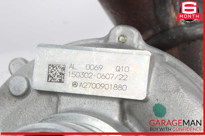 14-19 Mercedes W117 CLA250 2.0L Engine Turbocharger Turbo Charger Manifold OEM