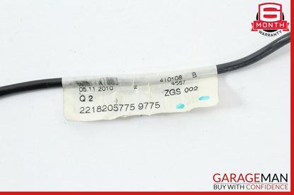 07-13 Mercedes W221 S400 S600 S63 AMG Top Shark Fin Antenna Roof GPS Silver OEM