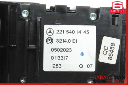 07-14 Mercedes S350 CL550 Electronic Parking Button Switch Control Module