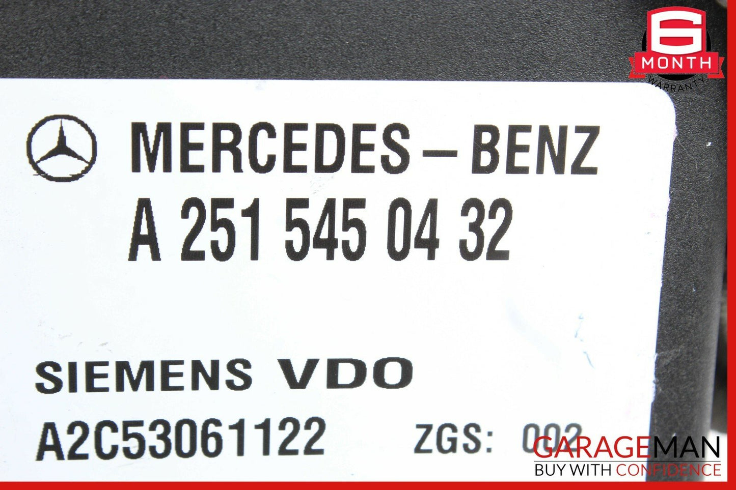 06-09 Mercedes W251 R350 R500 Air Airmatic Suspension Control Module Unit OEM
