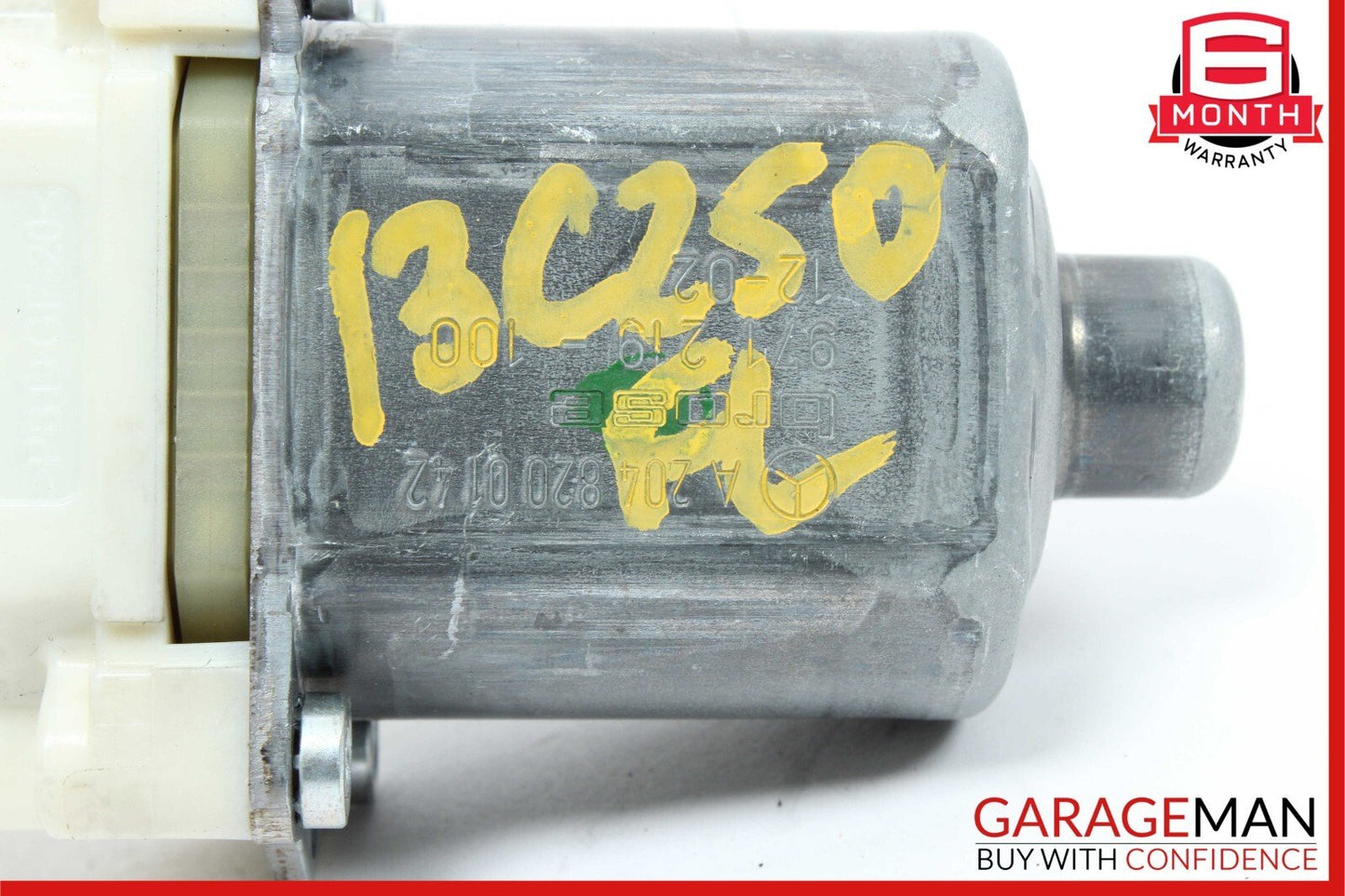 08-16 Mercedes W204 C250 E350 Front Left Door Window Regulator Motor Unit OEM