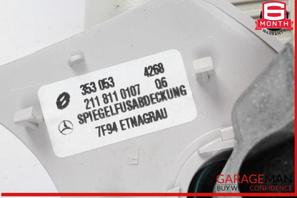 07-09 Mercedes W211 E550 E63 AMG Interior Top Upper Rear View Mirror Gray OEM