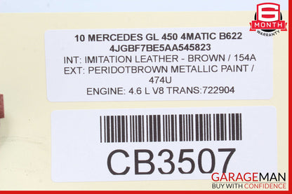 06-12 Mercedes X164 GL450 GL550 ML550 Front Left Side Reinforcement Bracket