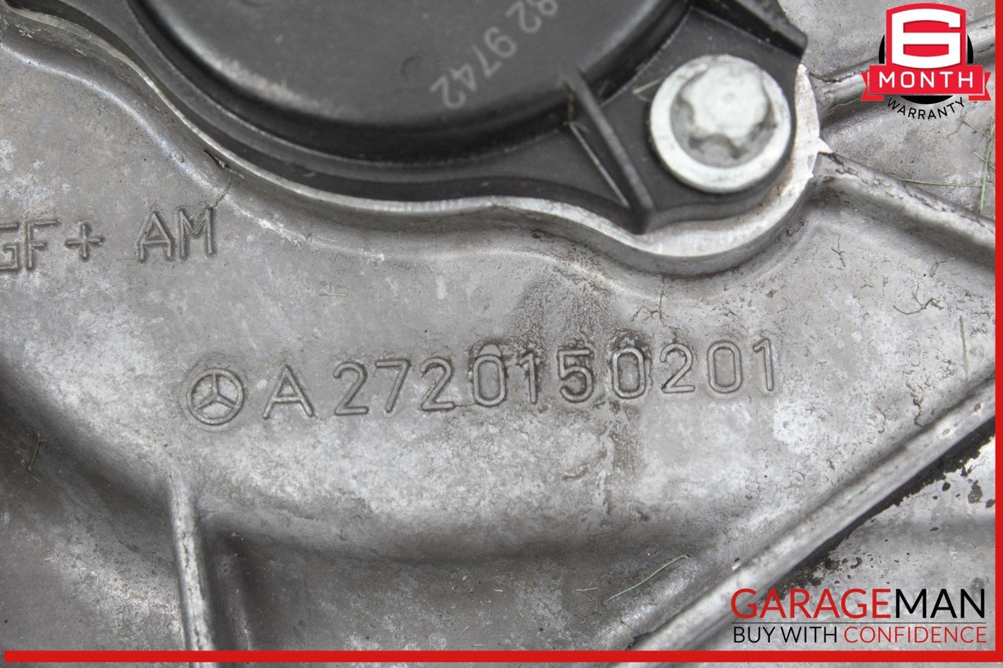 05-13 Mercedes W164 ML350 E350 Front Left Side Engine Timing Chain Cover Plate