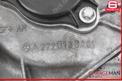 05-13 Mercedes W164 ML350 E350 Front Left Side Engine Timing Chain Cover Plate