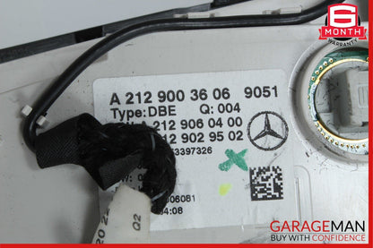 10-16 Mercedes W212 E250 E350 Front Overhead Dome Light Lamp Reading Map Black
