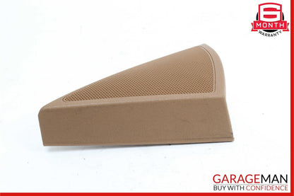 07-13 Mercedes W221 S350 S550 Front Left Side Door Tweeter Speaker Cover Brown