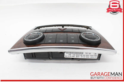 06-13 Mercedes W164 ML350 GL450 A/C AC Heater Climate Control Switch Trim OEM