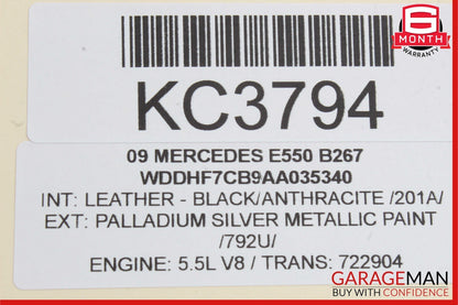 08-18 Mercedes W212 E550 C300 C350 Rear Right Side Door Control Module Unit OEM