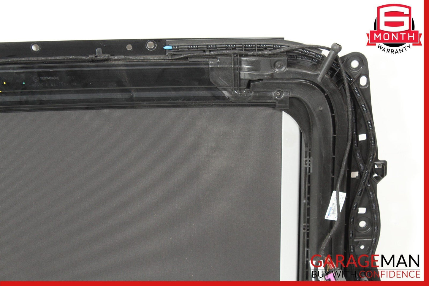 15-24 Porsche Macan 95B Panoramic Roof Glass Frame Black OEM