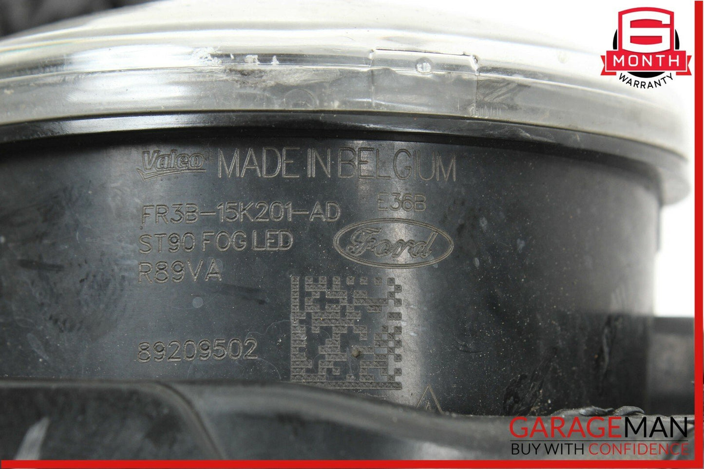 15-17 Ford Mustang Front Right Side Bumper Foglight Fog Light Lamp Assembly OEM