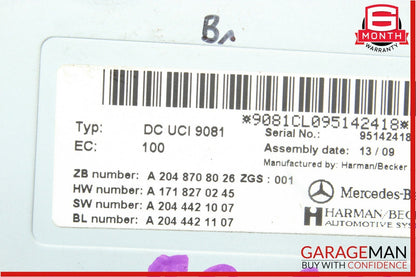 07-12 Mercedes X164 GL450 ML350 R350 Voice Communication Control Module Unit OEM