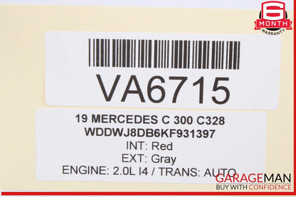 16-22 Mercedes W205 C300 GLC300 Front Left Side Door Control Module Unit OEM