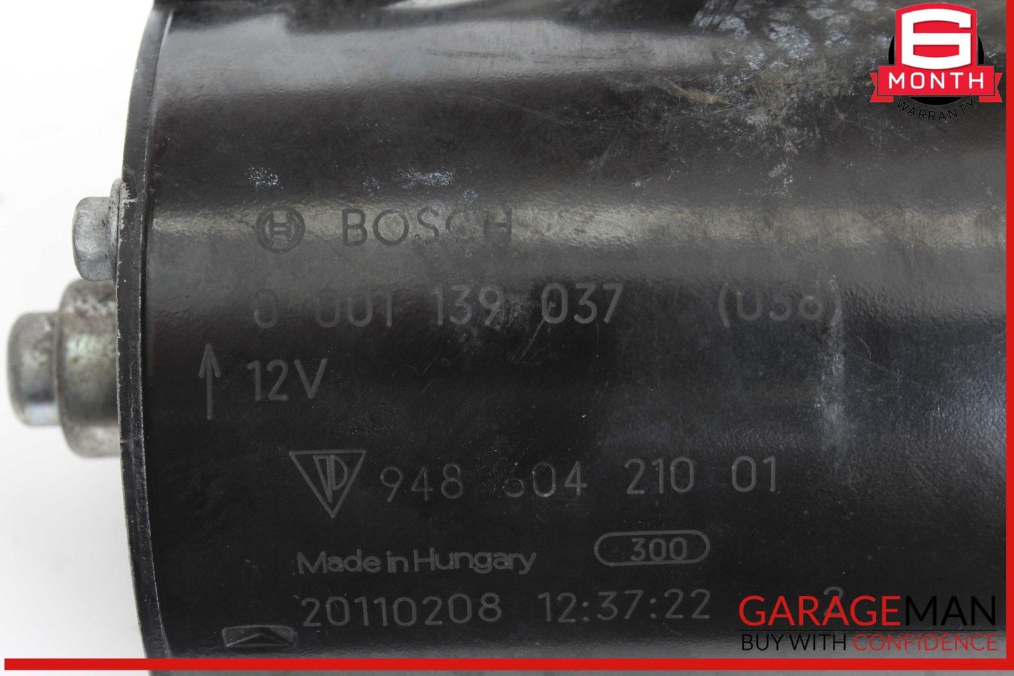 10-16 Porsche Panamera 970 Engine Starter Motor 94860421001 Bosch OEM