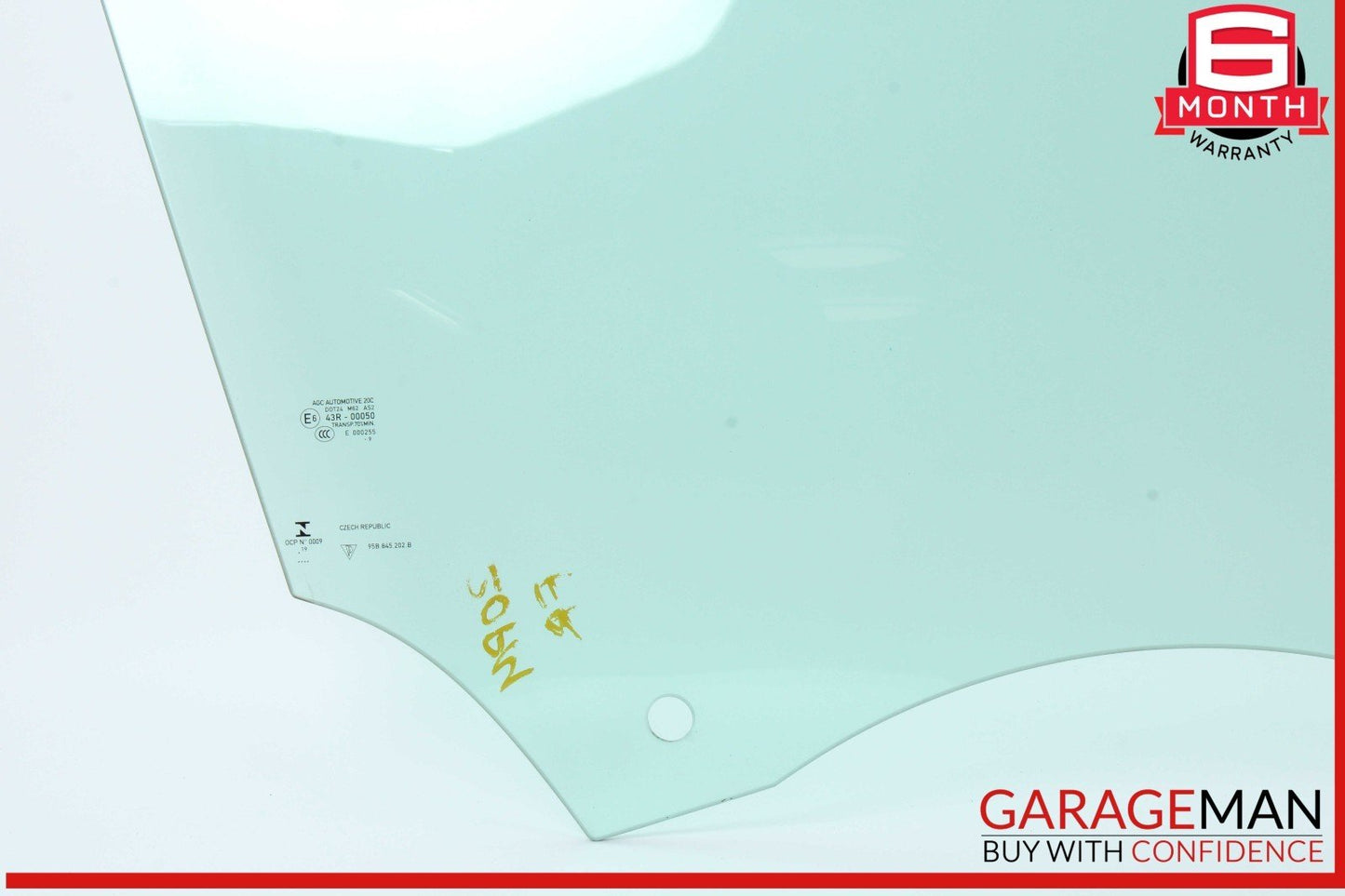 15-24 Porsche Macan 95B Front Right Passenger Side Door Window Glass OEM
