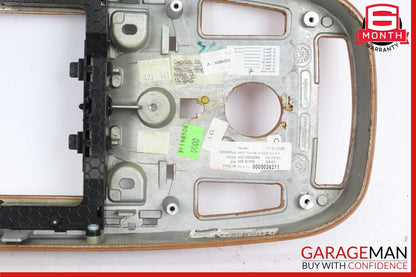 07-09 Mercedes W221 S550 S65 AMG Center Console Trim Bezel Wood 2216800064 OEM