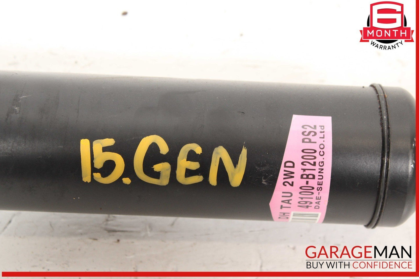 15-20 Hyundai Genesis G80 RWD Rear Driveshaft Propeller Drive Shaft OEM