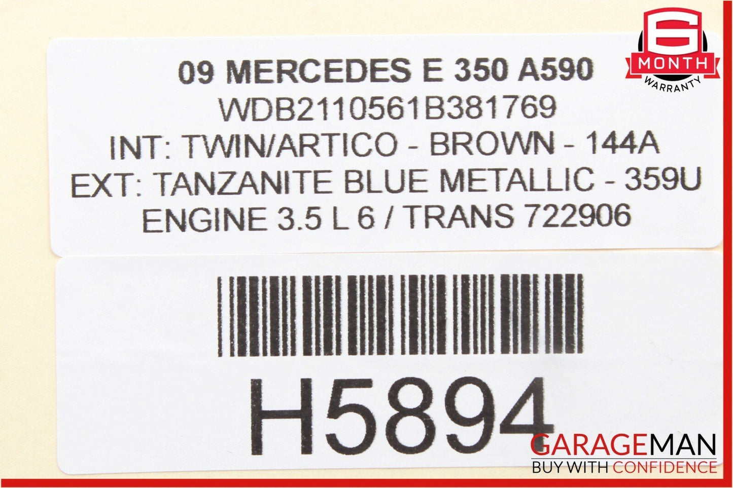 07-09 Mercedes E350 S550 CLK350 CL65 AMG Ipod Interface Controller Module Unit