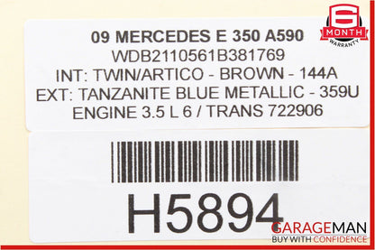 07-09 Mercedes E350 S550 CLK350 CL65 AMG Ipod Interface Controller Module Unit
