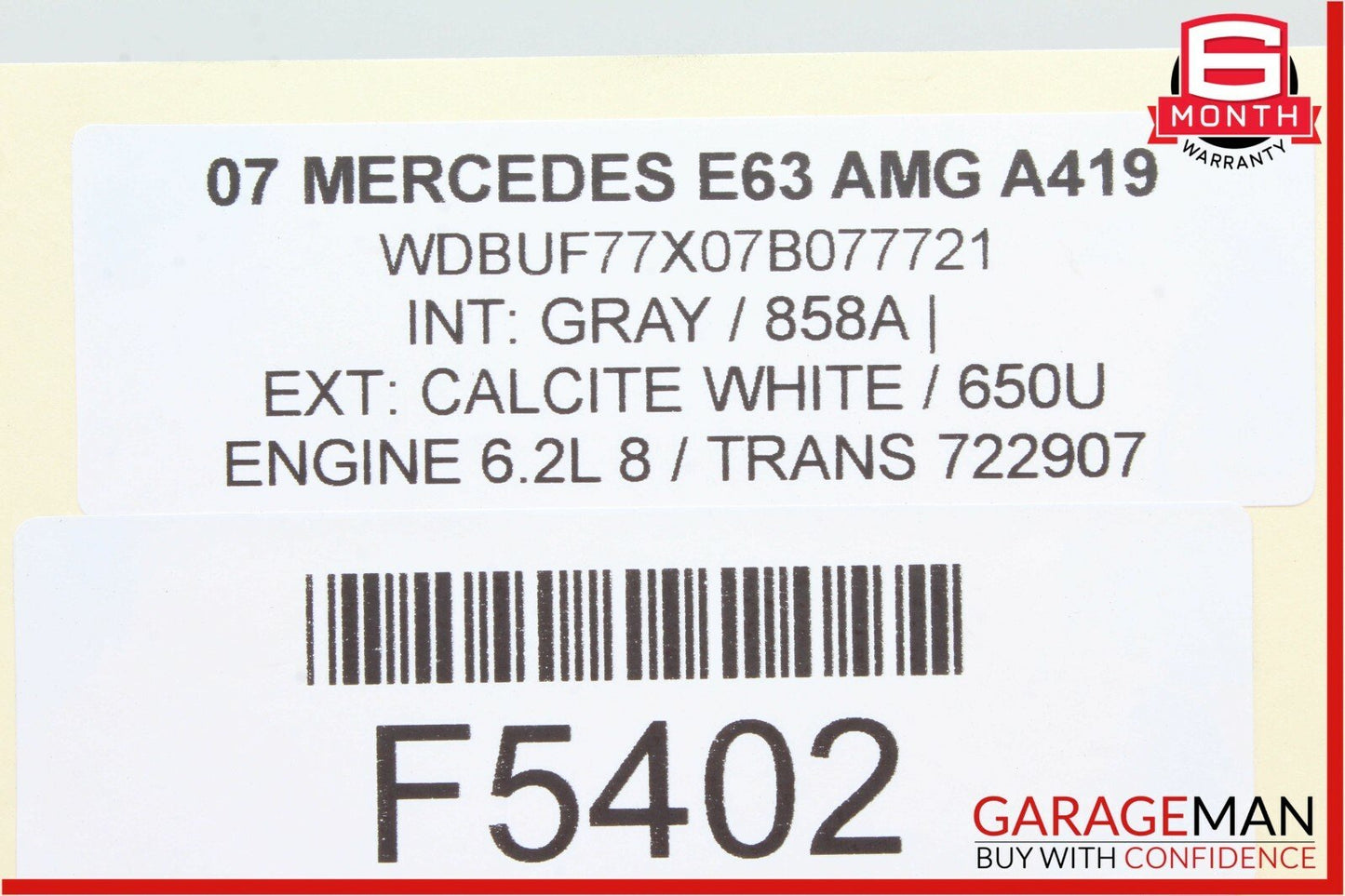 06-09 Mercedes W211 E63 SL65 AMG CLS350 Communication Control Module Unit OEM