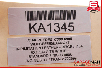 08-14 Mercedes W204 C300 C350 E350 Sirius Satellite Radio Receiver Module OEM