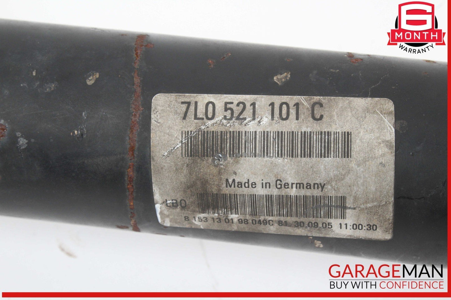 03-10 Porsche Cayenne 955 957 Front Prop Propeller Drive Axle Shaft Driveshaft