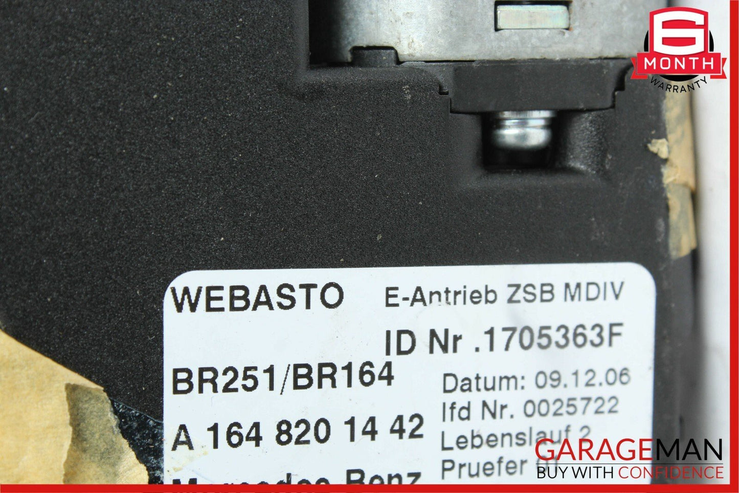06-12 Mercedes W251 R350 ML450 Panoramic Sunroof Sun Roof Motor 1648201442 OEM
