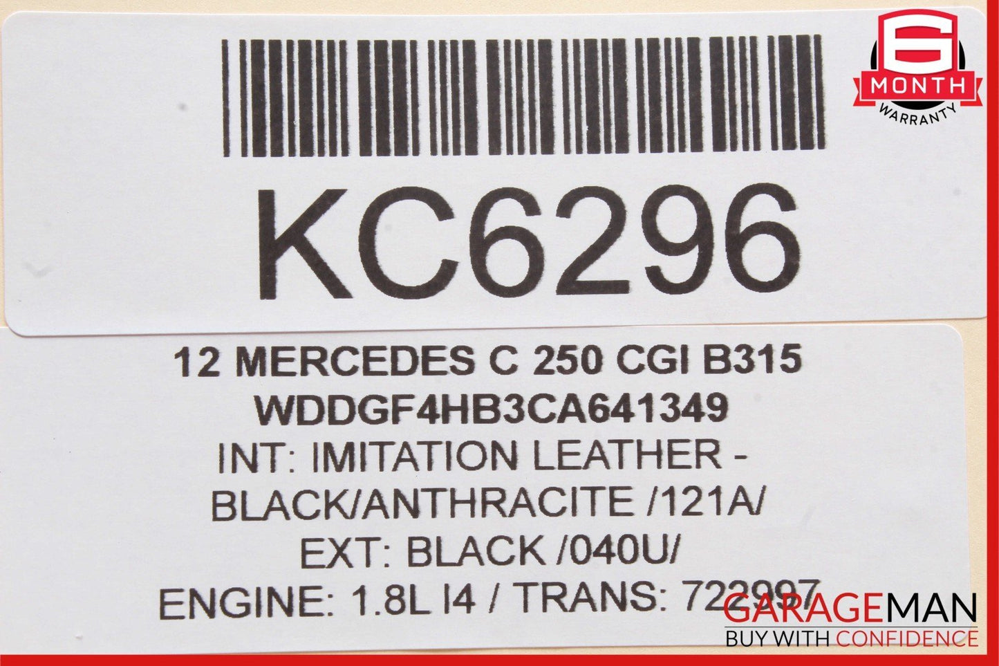 08-14 Mercedes W204 C250 C300 Rear Right Side Door Control Module Unit OEM