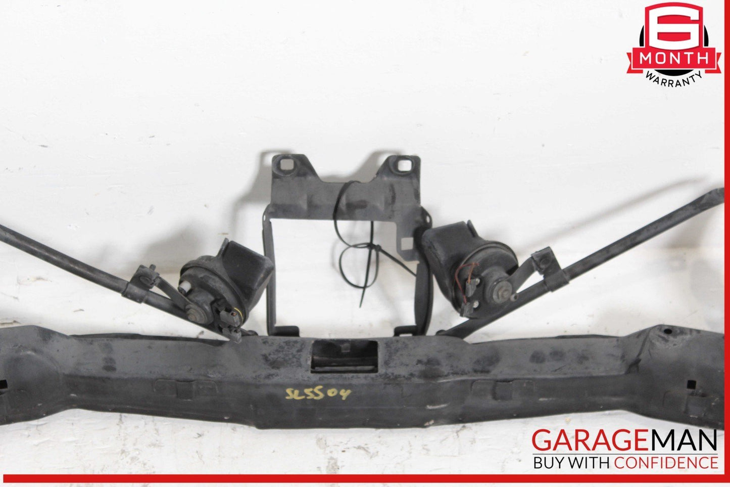 03-08 Mercedes R230 SL500 SL55 Upper Radiator Support Headlight Support Bracket
