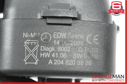 08-11 Mercedes W204 C300 C350 Anti Theft Alarm Signal Horn Siren