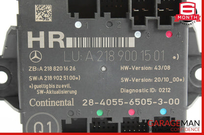 08-15 Mercedes W204 C250 C350 Rear Right Passenger Side Door Control Module OEM