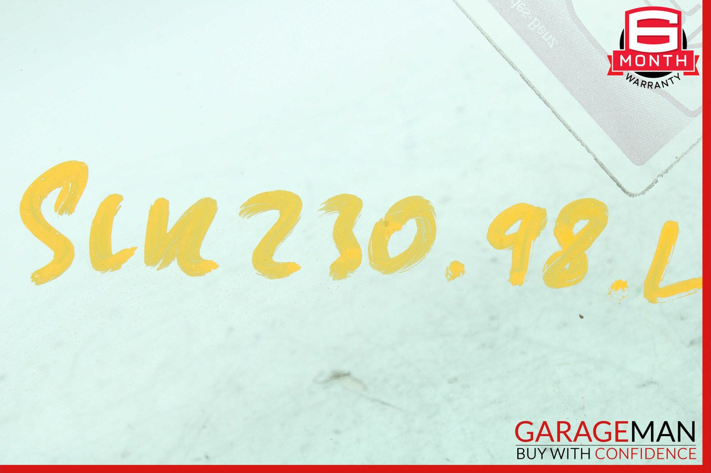 97-04 Mercedes R170 SLK230 SLK320 Rear Left Driver Quarter Window Glass OEM