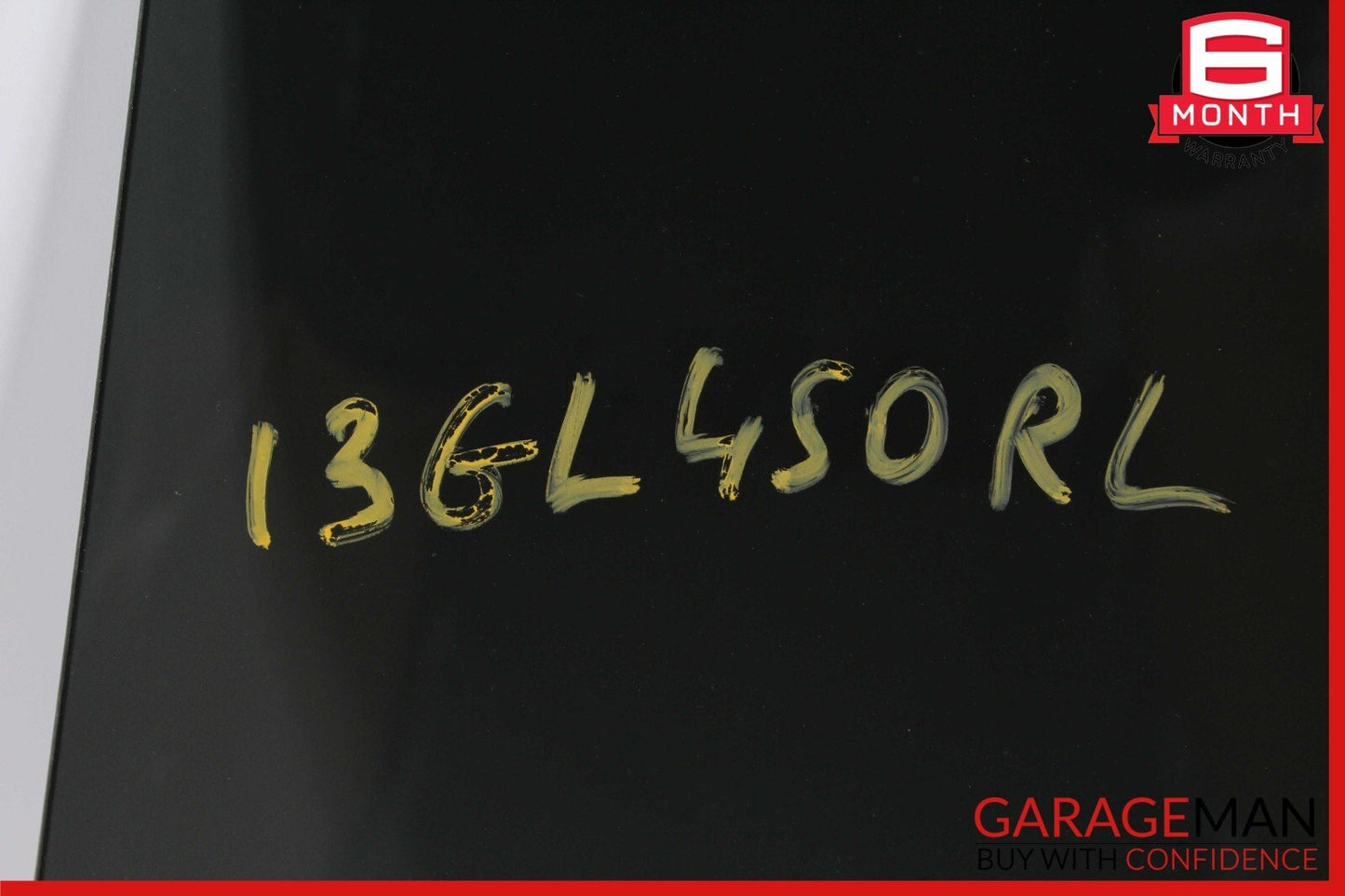 13-19 Mercedes X166 GL450 GLS550 Rear Left Side Window Glass 1667352510 OEM