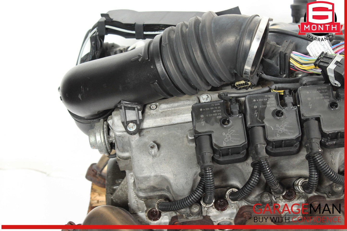 98-02 Mercedes W208 CLK320 E320 3.2L V6 Engine Motor Block Assembly 99k