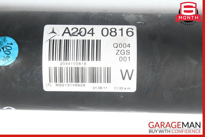 12-14 Mercedes W204 C250 Drive Shaft Driveshaft Line Propeller 2044100816 OEM