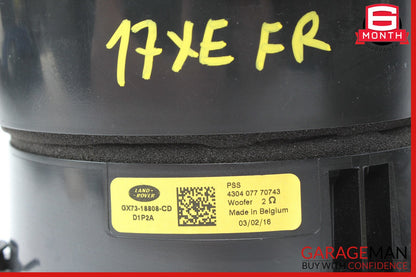 17-19 Jaguar XE Complete Door Speaker Audio Speakers Set OEM