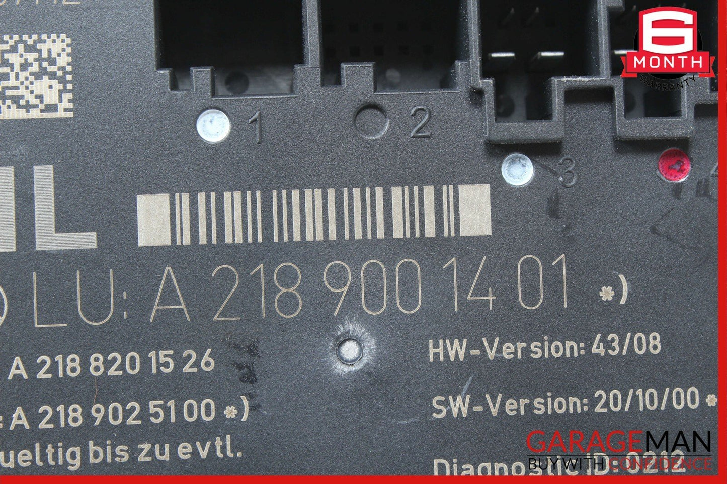 08-14 Mercedes W204 C250 C350 Rear Left Side Door Control Module 2189001401 OEM
