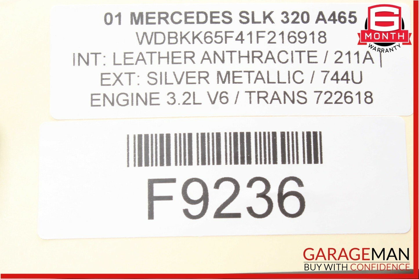 97-04 Mercedes R170 SLK320 Front Right & Left Side Brake Caliper Calipers Set