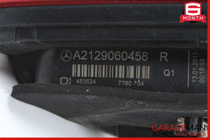 10-13 Mercedes W212 E400 E250 E550 Inner Tail Light Lamp Rear Right Side OEM
