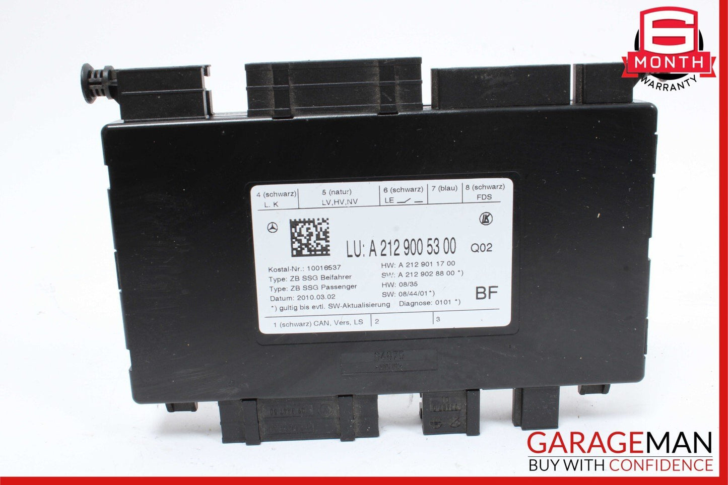 08-17 Mercedes W212 E350 Front Right Passenger Side Seat Control Module Unit OEM