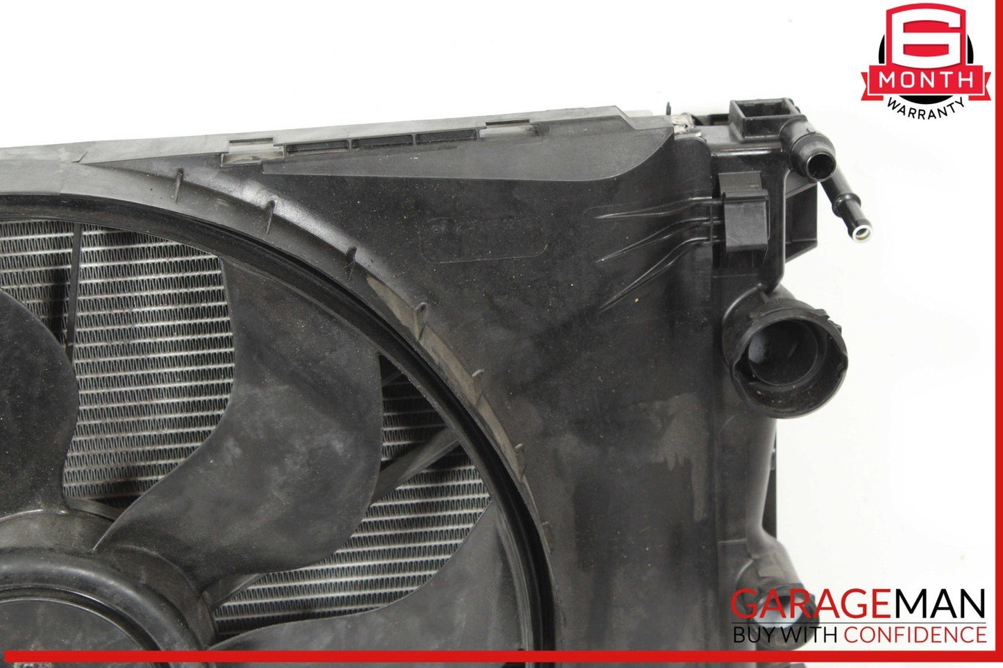 12-15 Mercedes W204 C250 Engine Motor Cooling Radiator A/C AC Condenser Assembly