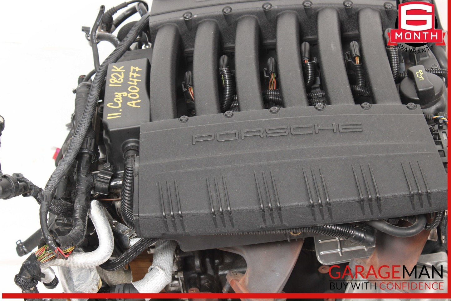 11-18 Porsche Cayenne 958 3.6L V6 Engine Motor Assembly OEM 182k