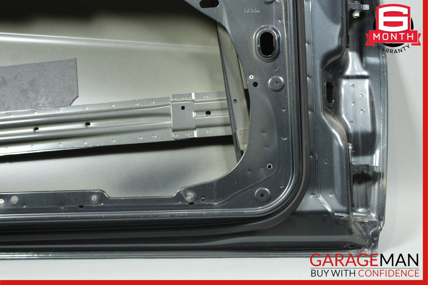 12-14 Mercedes W204 C250 C350 Coupe Front Left Exterior Door Shell Frame Gray