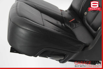 11-13 Porsche Cayenne 958 Hybrid Rear Left Top Upper Seat Cushion Assy Black