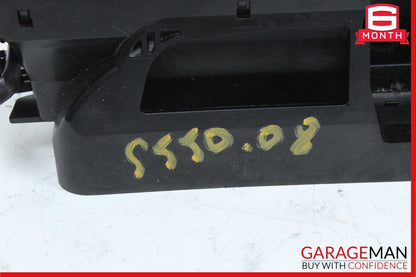 07-13 Mercedes W221 S400 S550 Center Dash Air AC A/C Vent Clock Assembly OEM