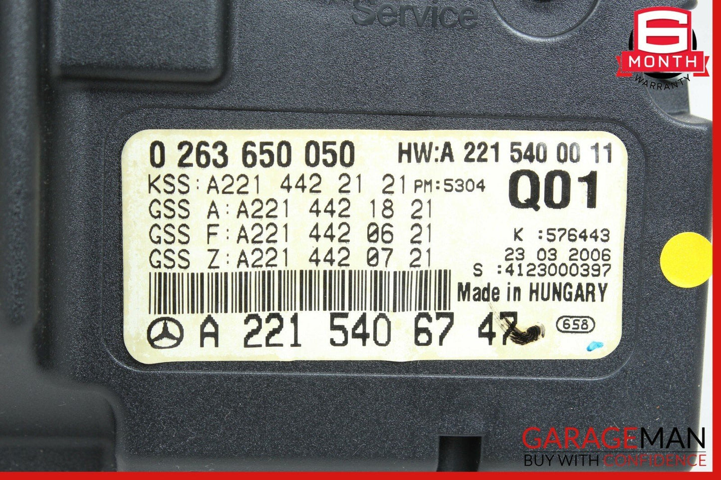 07-09 Mercedes W221 S550 CL550 Instrument Cluster Speedometer Odometer 193k OEM