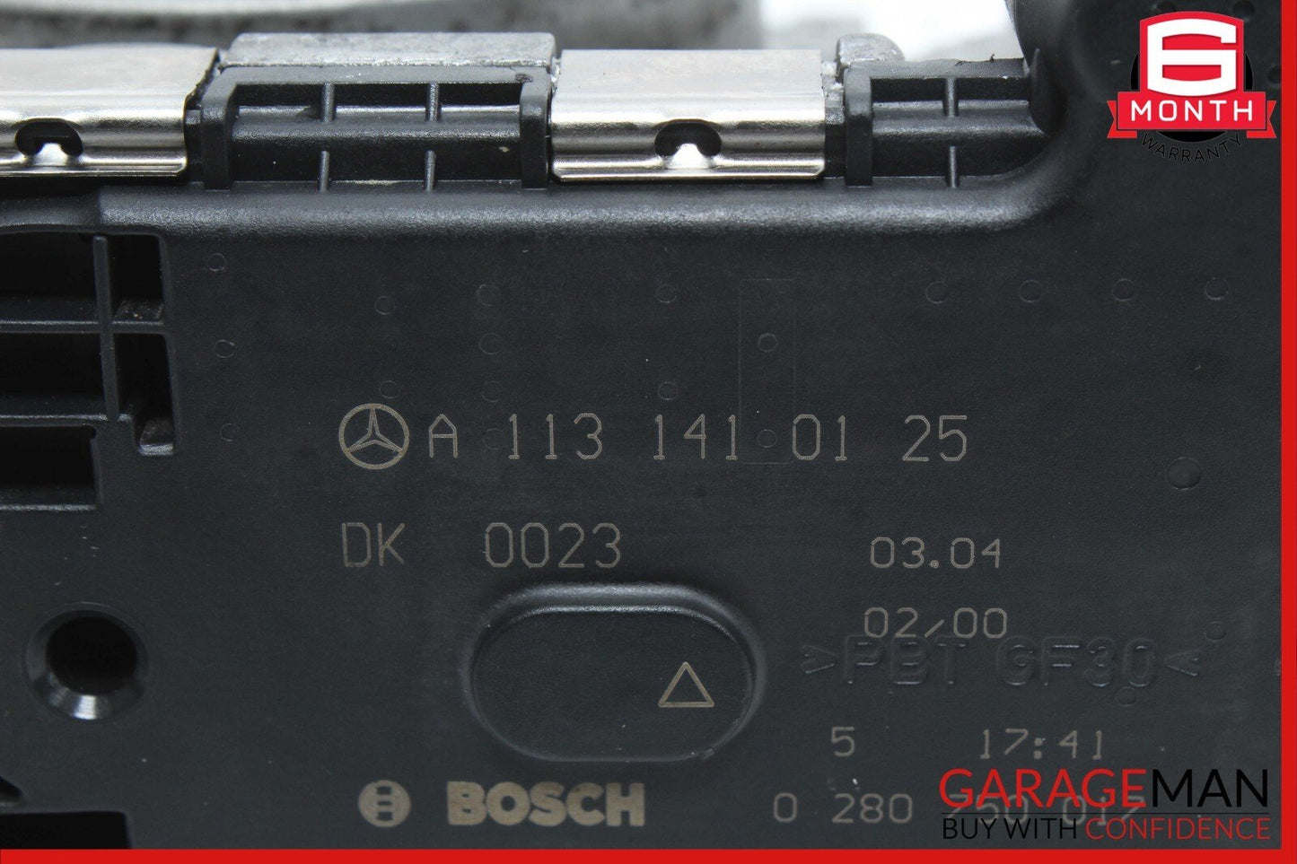 00-13 Mercedes W209 CLK500 E500 S500 Engine Throttle Valve Body 1131410125 OEM